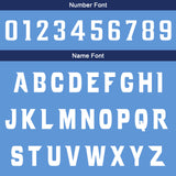 Custom Light Blue White Reversible Basketball Jersey Uniform Suit Printed Your Logo Name Number