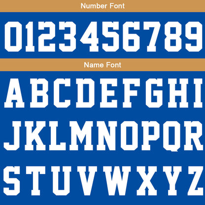 Custom Reversible Basketball Suit for Adults and Kids Personalized Jersey Royal&Gold