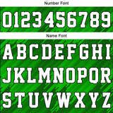 Custom Green Basketball Jersey Uniform Suit Printed Your Logo Name Number