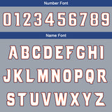 Custom Light Gray White Reversible Basketball Jersey Uniform Suit Printed Your Logo Name Number
