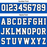Custom Royal Black Reversible Basketball Suit for Adults and Kids Personalized Jersey