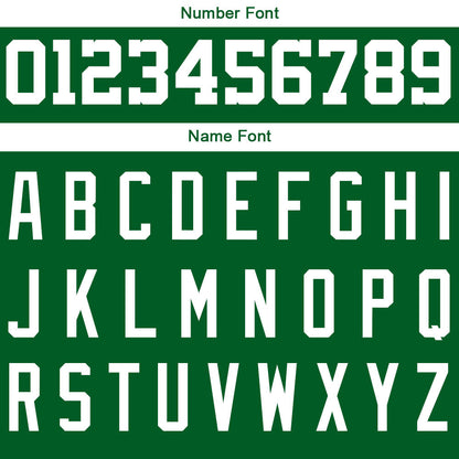 Custom Green White Sweatshirt Hoodie For Men Women Girl Boy Print Your Logo Name Number