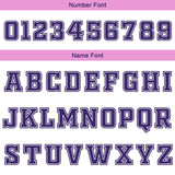 Custom White Purple Pink Reversible Basketball Suit for Adults and Kids Personalized Jersey