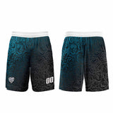 Custom Blue Silver Uniform Jersey Kids Adults Personalized Set Jersey Shirt