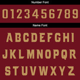 Custom Burgundy Black Reversible Basketball Jersey Uniform Suit Printed Your Logo Name Number