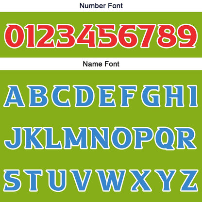 Custom Green Basketball Jersey Uniform Suit Printed Your Logo Name Number