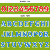 Custom Green Basketball Jersey Uniform Suit Printed Your Logo Name Number
