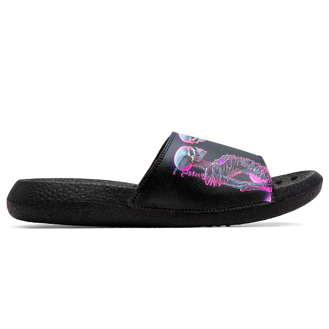 Customized Basketball Slippers With Added Patterns, Name Number Logo