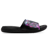 Customized Basketball Slippers With Added Patterns, Name Number Logo
