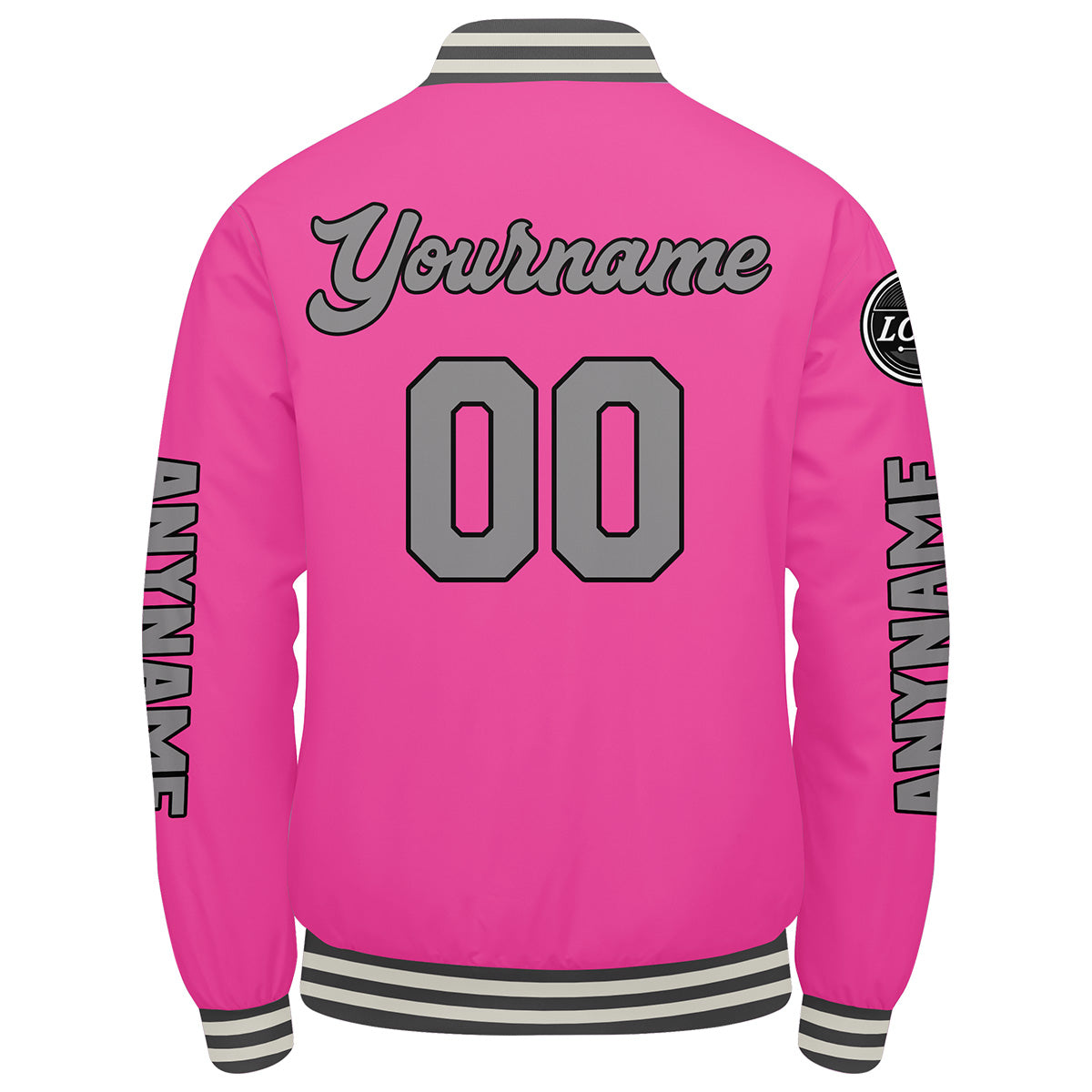 Custom Pink Varsity Jackets for Men Women Youth Personalized Letterman Jackets