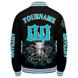 Custom Light Blue Varsity Jackets for Men Women Youth Personalized Letterman Jackets