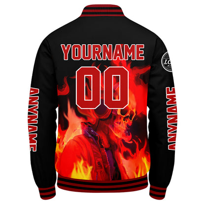 Custom Black Varsity Jackets for Men Women Youth Personalized Letterman Jackets