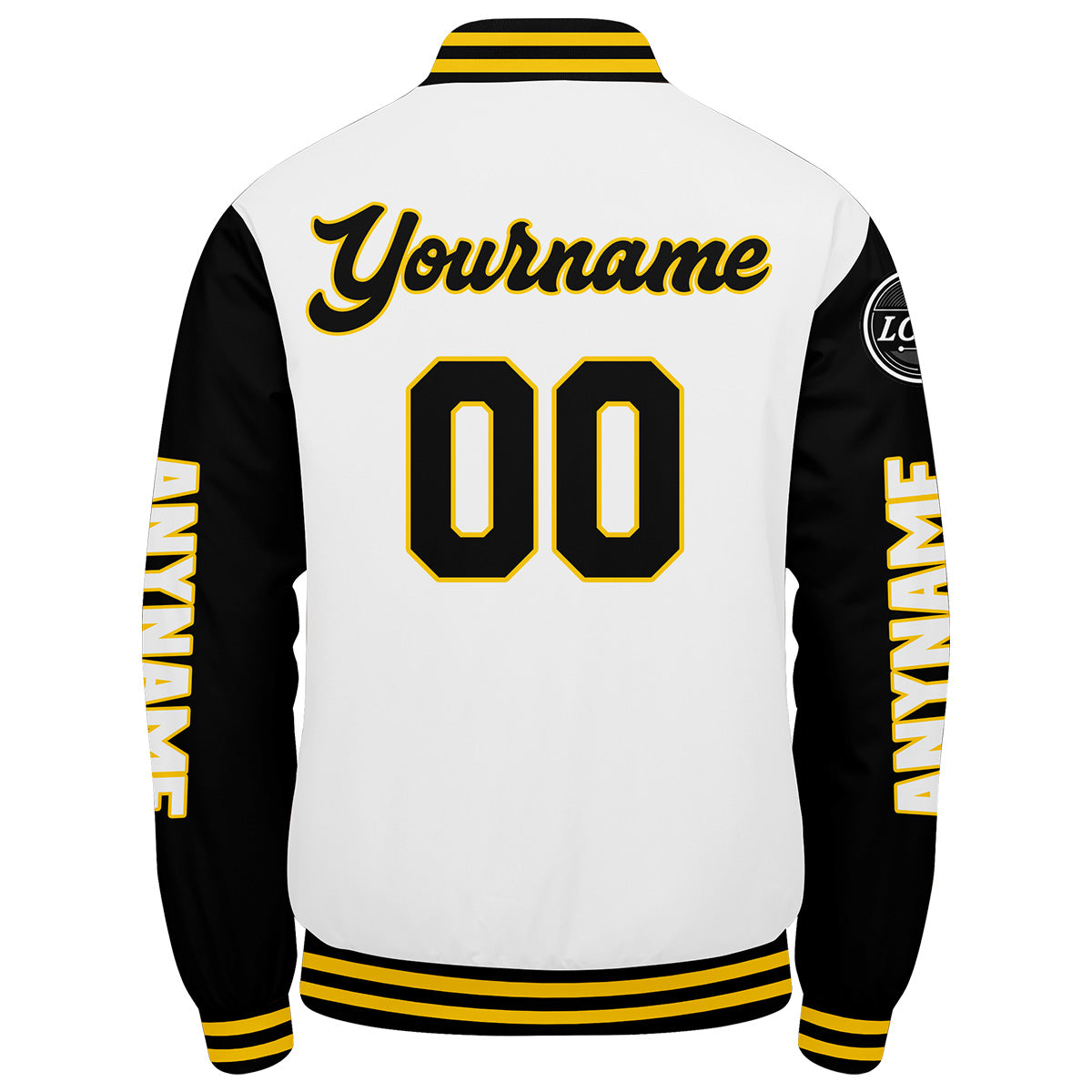 Custom Black Orange Varsity Jackets for Men Women Youth Personalized Letterman Jackets