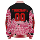 Custom Pink Varsity Jackets for Men Women Youth Personalized Letterman Jackets