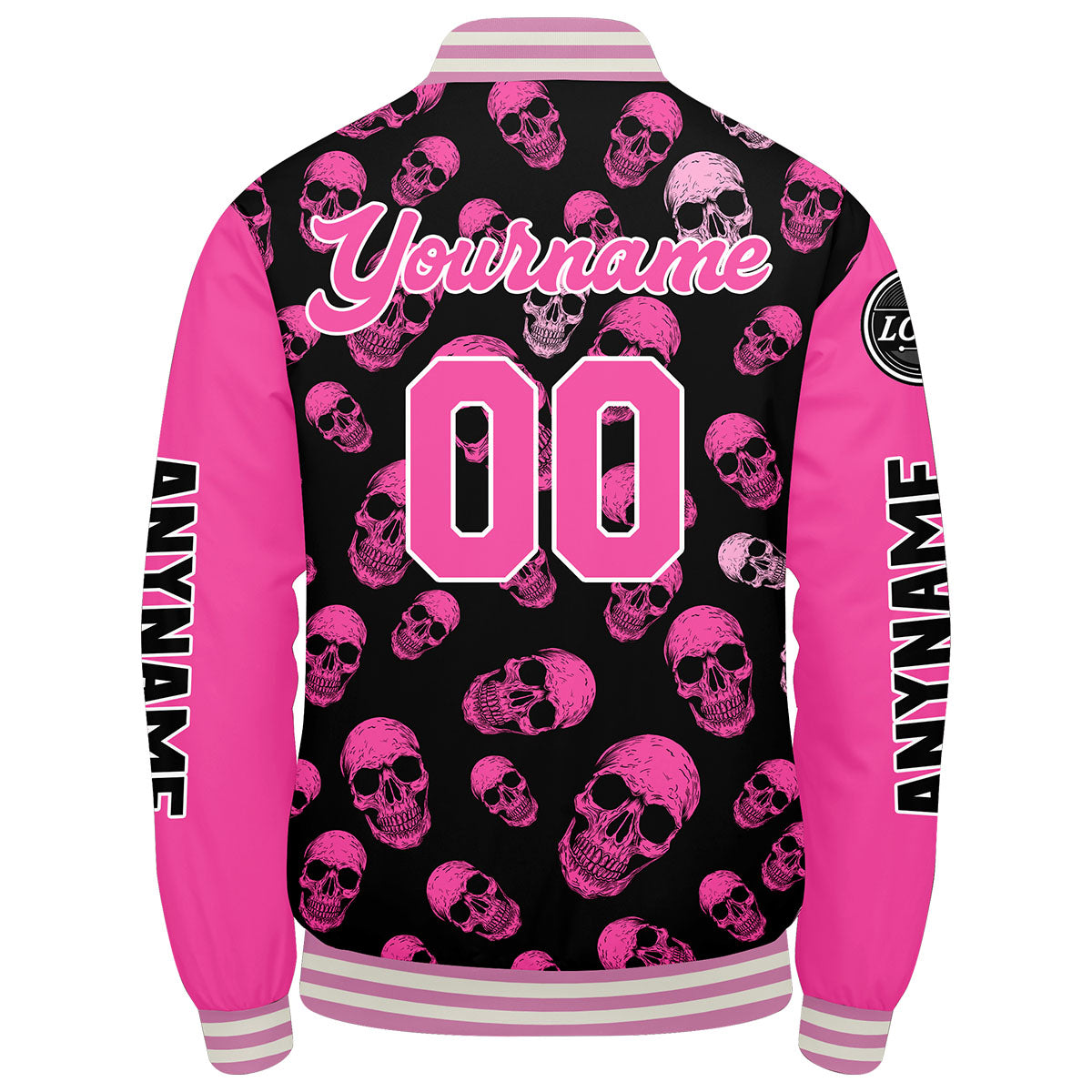 Custom Pink Varsity Jackets for Men Women Youth Personalized Letterman Jackets
