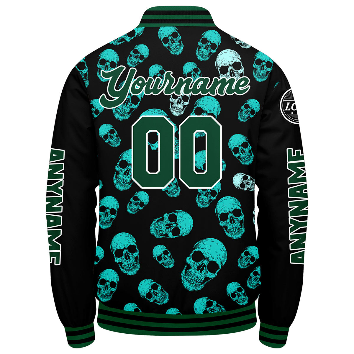 Custom Green Varsity Jackets for Men Women Youth Personalized Letterman Jackets