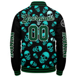 Custom Green Varsity Jackets for Men Women Youth Personalized Letterman Jackets