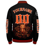 Custom Orange Varsity Jackets for Men Women Youth Personalized Letterman Jackets