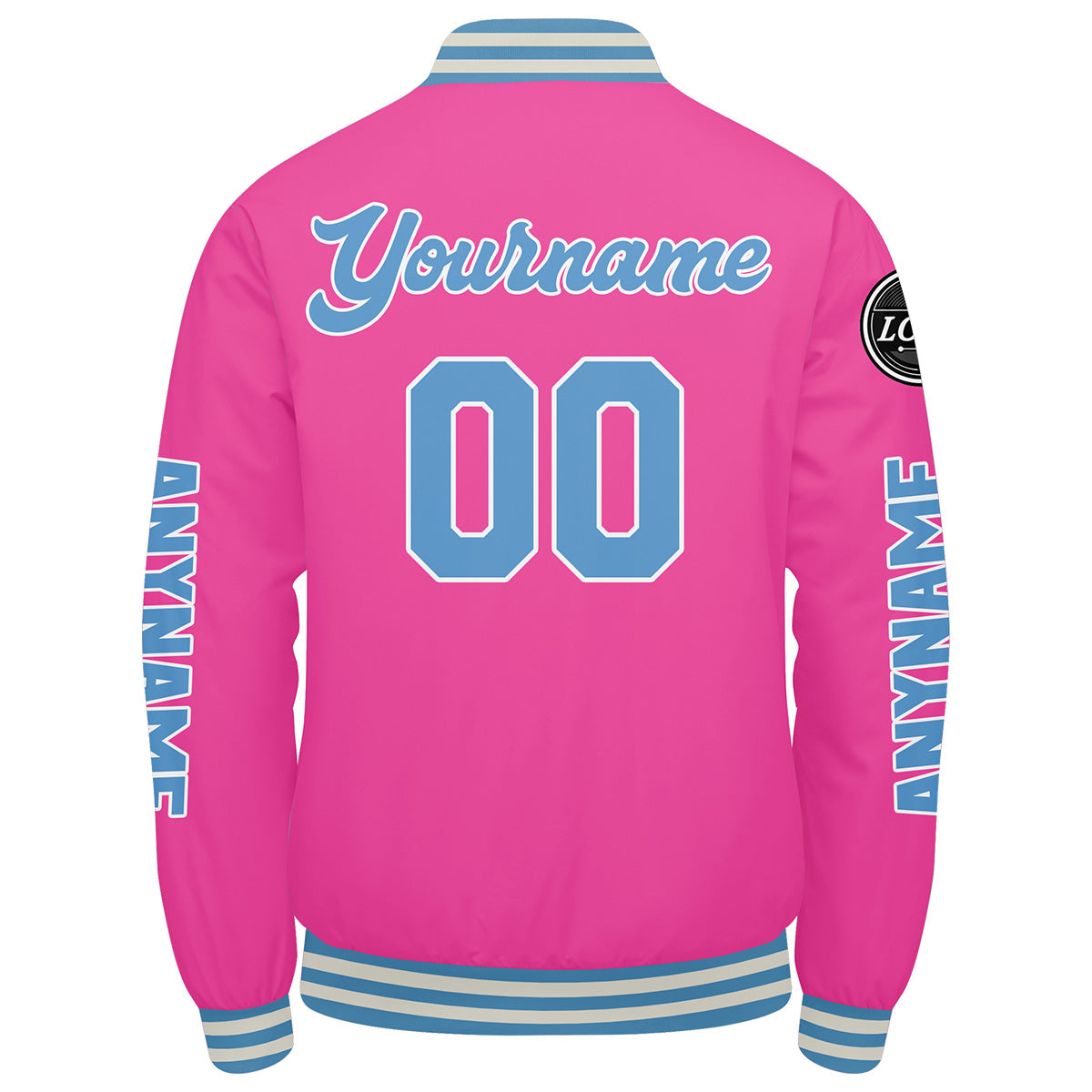 Custom Pink Varsity Jackets for Men Women Youth Personalized Letterman Jackets