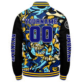 Custom Royal Yellow Varsity Jackets for Men Women Youth Personalized Letterman Jackets