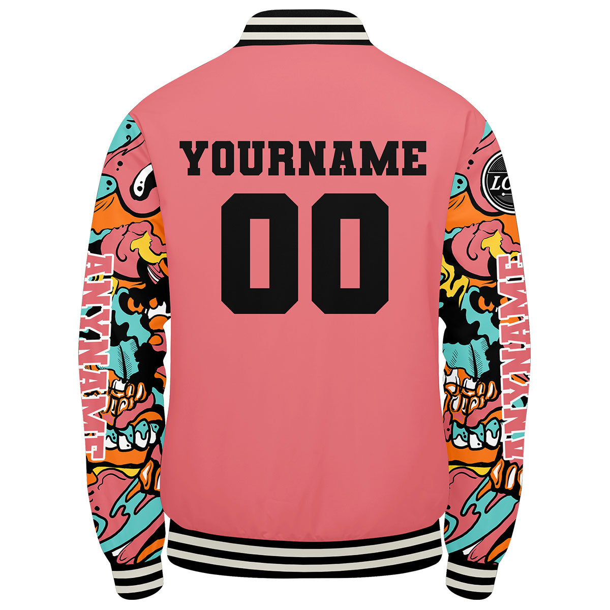 Custom Pink Varsity Jackets for Men Women Youth Personalized Letterman Jackets