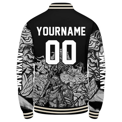 Custom Grey Varsity Jackets for Men Women Youth Personalized Letterman Jackets