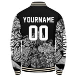 Custom Grey Varsity Jackets for Men Women Youth Personalized Letterman Jackets