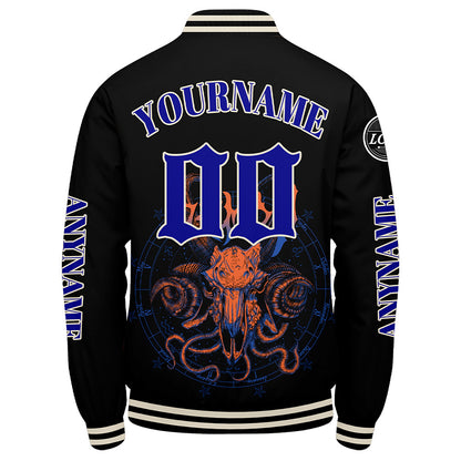 Custom Royal Varsity Jackets for Men Women Youth Personalized Letterman Jackets