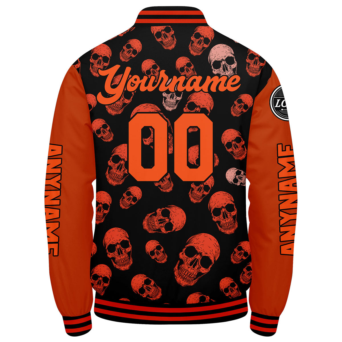 Custom Orange Varsity Jackets for Men Women Youth Personalized Letterman Jackets