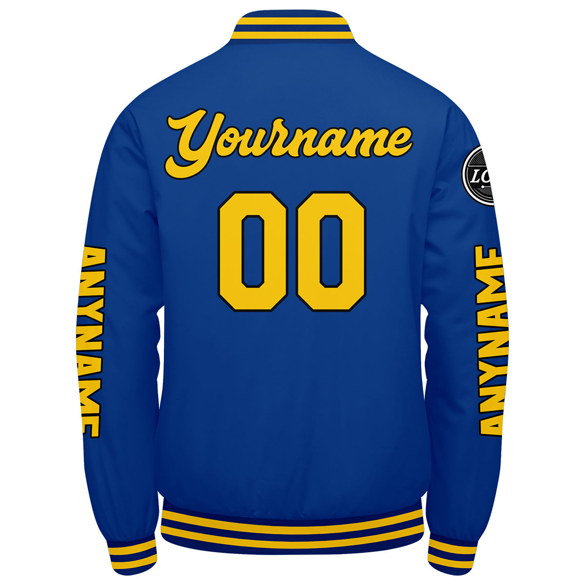 Custom Royal Yellow Varsity Jackets for Men Women Youth Personalized Letterman Jackets