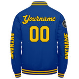 Custom Royal Yellow Varsity Jackets for Men Women Youth Personalized Letterman Jackets