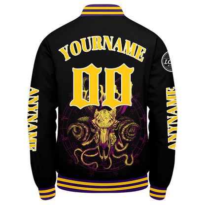 Custom Yellow Varsity Jackets for Men Women Youth Personalized Letterman Jackets