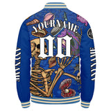 Custom Blue Varsity Jackets for Men Women Youth Personalized Letterman Jackets