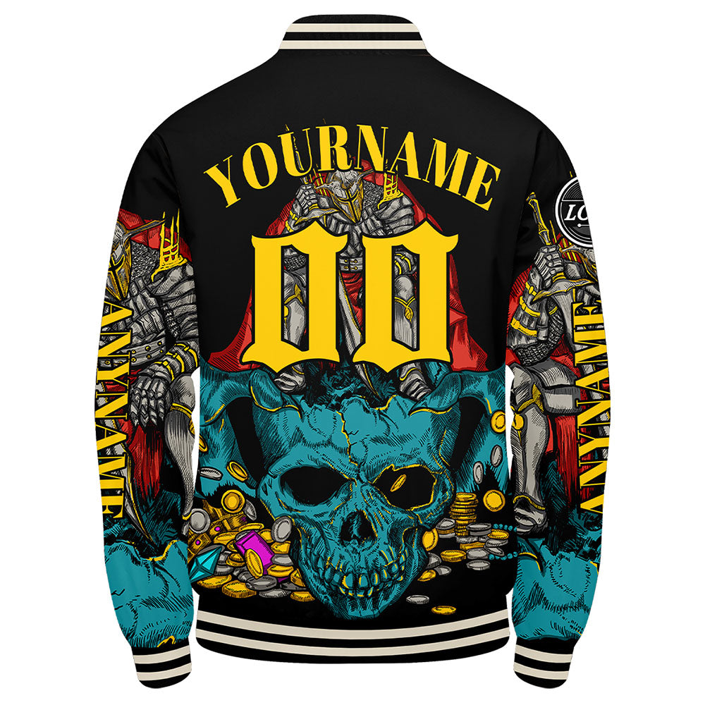 Custom Teal Yellow Varsity Jackets for Men Women Youth Personalized Letterman Jackets