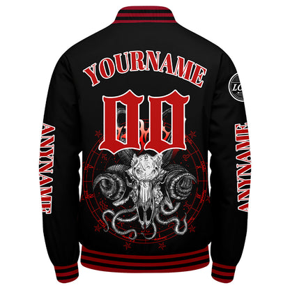Custom Red Varsity Jackets for Men Women Youth Personalized Letterman Jackets