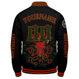 Custom Red Green Varsity Jackets for Men Women Youth Personalized Letterman Jackets