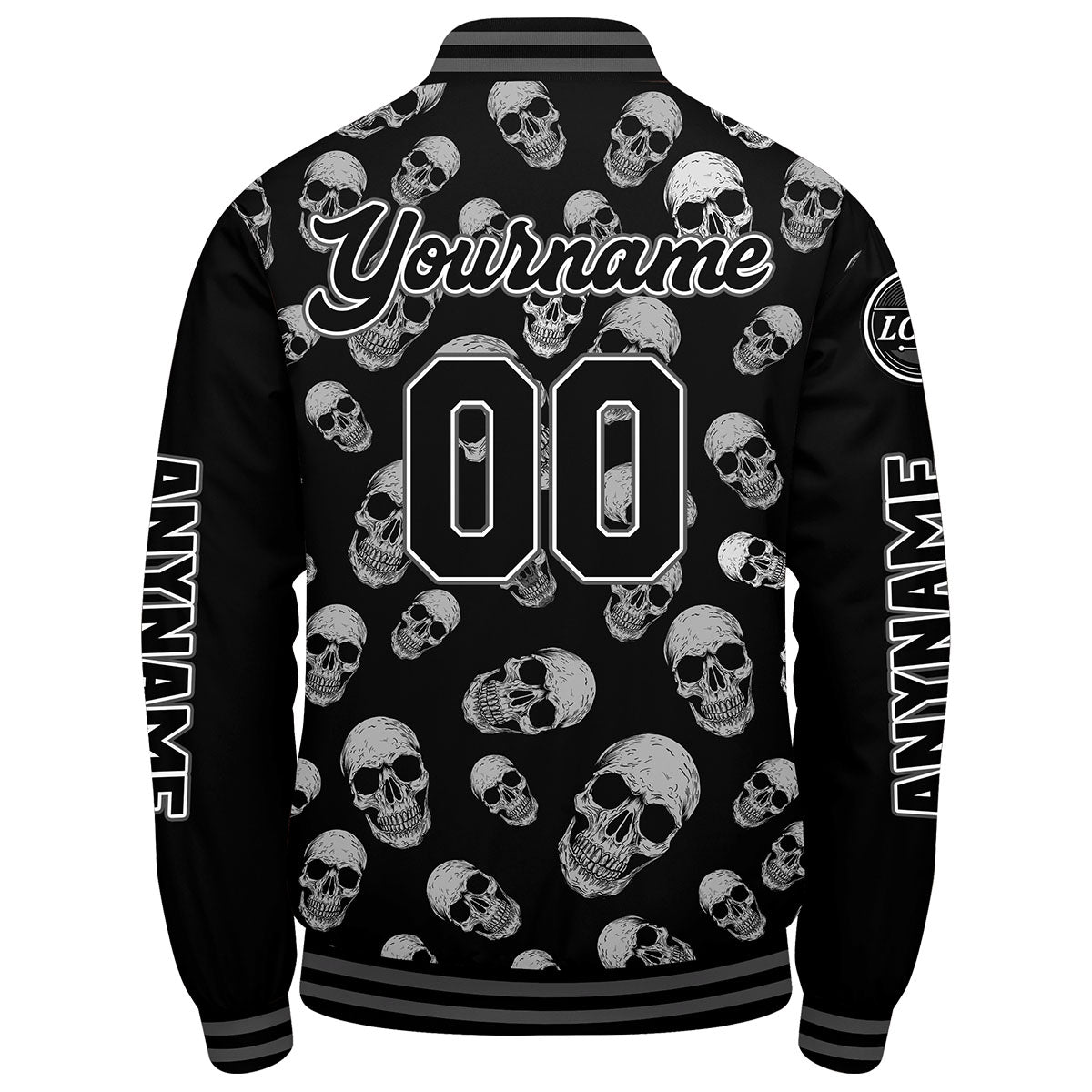 Custom Grey Varsity Jackets for Men Women Youth Personalized Letterman Jackets