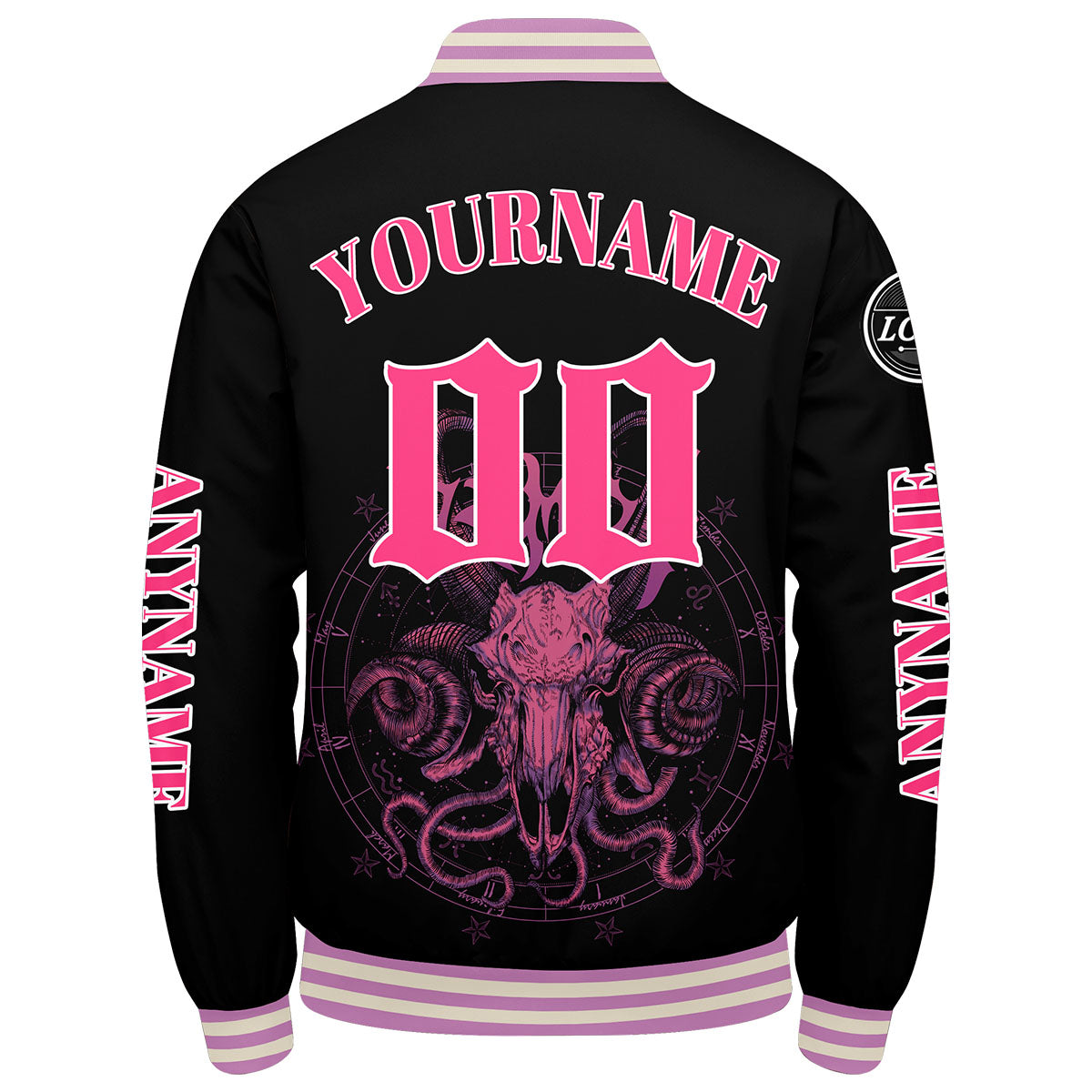 Custom Pink Varsity Jackets for Men Women Youth Personalized Letterman Jackets
