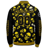 Custom Yellow Varsity Jackets for Men Women Youth Personalized Letterman Jackets