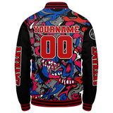 Custom Red Royal Varsity Jackets for Men Women Youth Personalized Letterman Jackets