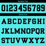 Custom Teal Black Basketball Jersey Uniform Suit Printed Your Logo Name Number