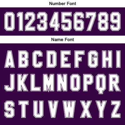 Custom Purple White Gradient Basketball Jersey Uniform Suit Printed Your Logo Name Number