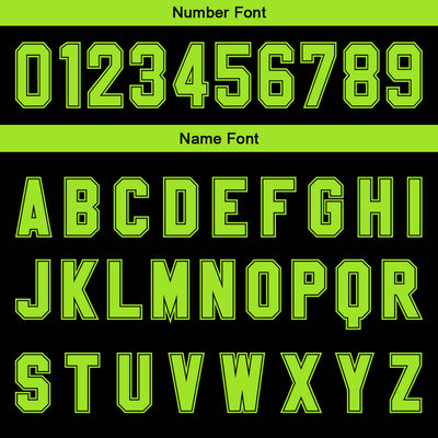 Custom Black Bright Green Gradient Basketball Jersey Uniform Suit Printed Your Logo Name Number