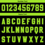 Custom Black Bright Green Gradient Basketball Jersey Uniform Suit Printed Your Logo Name Number