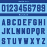 Custom Blue Deep Blue Gradient Basketball Jersey Uniform Suit Printed Your Logo Name Number