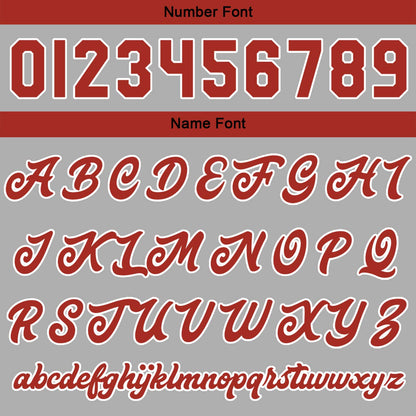 Custom  red gray Varsity Jacket for Men Women and Youth with Personalized Letterman Jacket