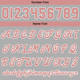 Custom Peach Blossom Varsity Jacket for Men Women and Youth with Personalized Letterman Jacket