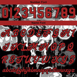 Custom Blurred Skeleton & Black Varsity Jacket for Men Women and Youth with Personalized Letterman Jacket