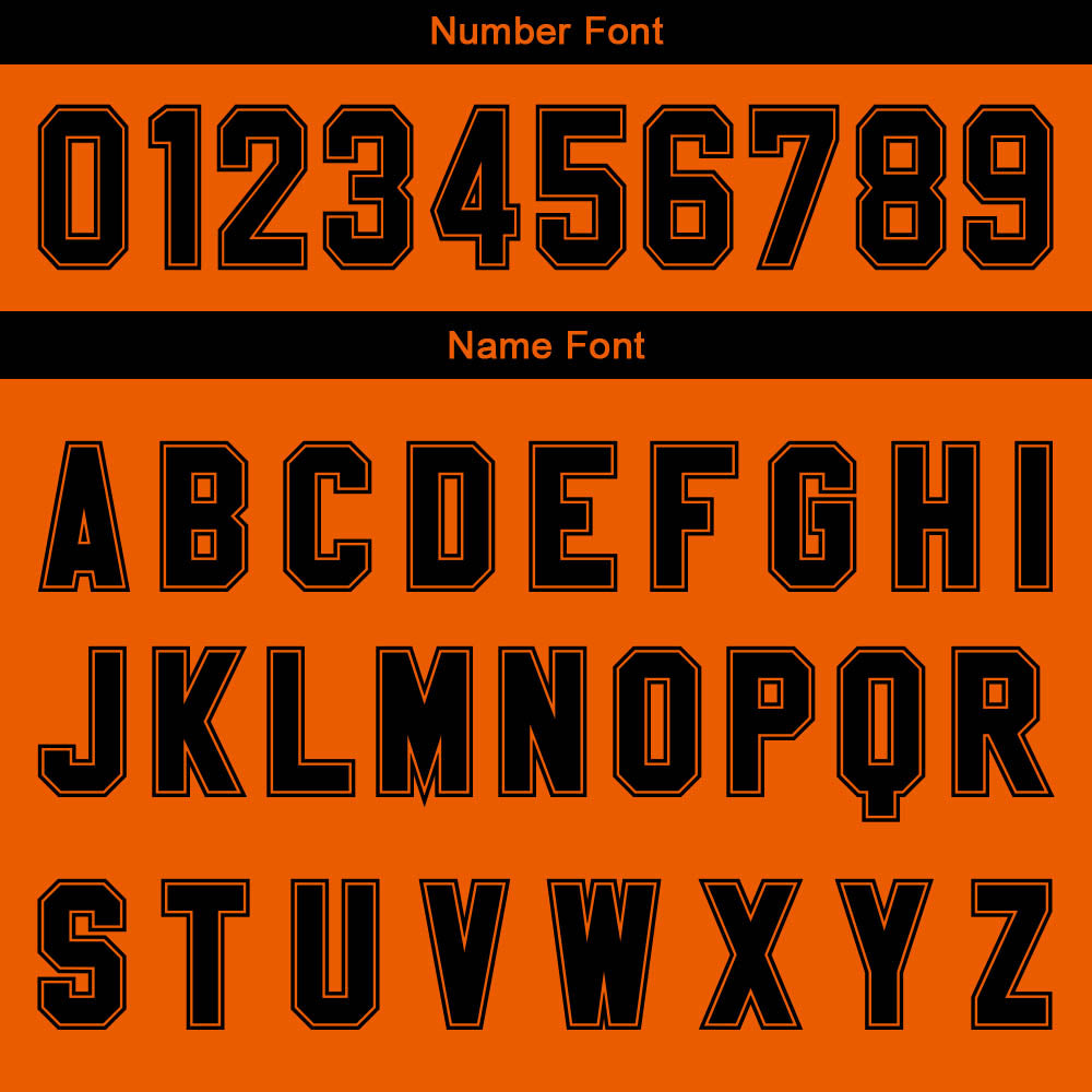 Custom Orange Black Gradient Basketball Jersey Uniform Suit Printed Your Logo Name Number