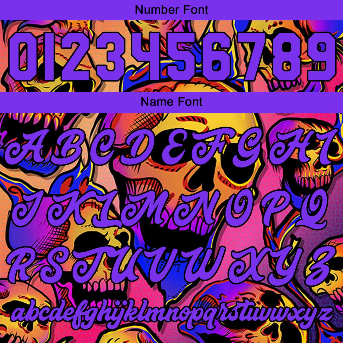 Custom Psychedelic Skeleton & Pink Purple Varsity Jacket for Men Women and Youth with Personalized Letterman Jacket